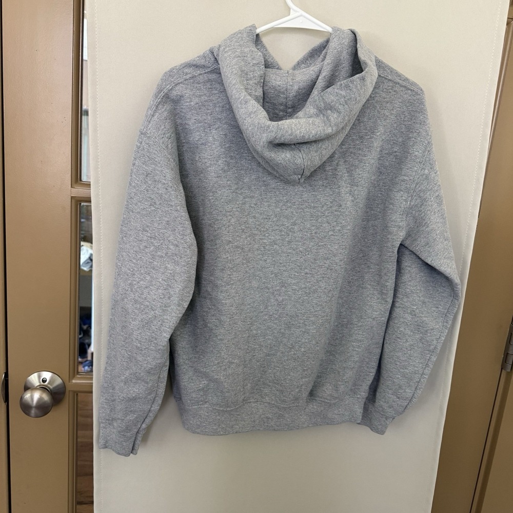 Dude Perfect Mens Small Grey Logo Pullover Hoodie Sweatshirt - Picture 4 of 7